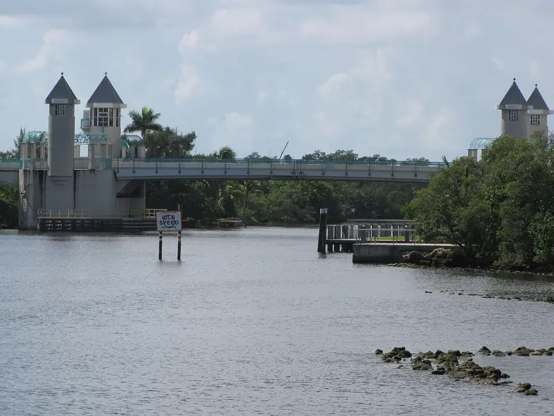 Ocean Avenue bridge over the Intracoastal Waterway in Boynton Beach